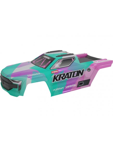 Arrma MINI KRATON Body, Teal/Pink