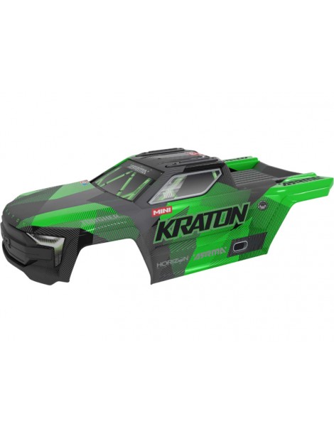 Arrma MINI KRATON Body, Black/Green