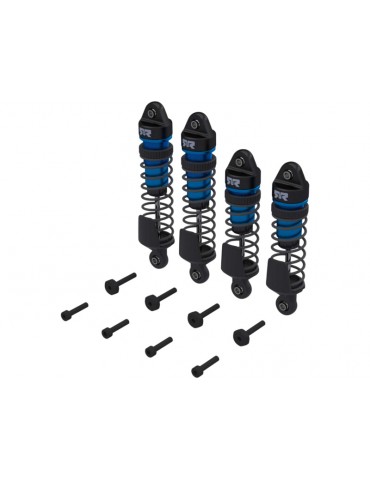 Arrma Shock Set, Front/Rear Assembled, TBC cSt Oil, Blue (4Pcs): MINI