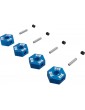Arrma 12mm Metal Wheel Hex Set (4), Blue
