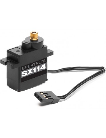 Mini servo pavara 2.5 kg metaliniai dantračiai 20T Spektrum – CyborgShop