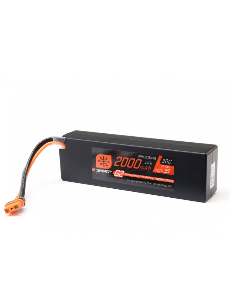 LiPo baterija 11.1V 2000mAh 3S 30C Smart G2 IC2 Spektrum – CyborgShop