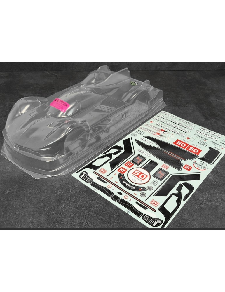RC kėbulas 499R Hypercar 1:10 190mm Low Profile Bittydesign – CyborgShop