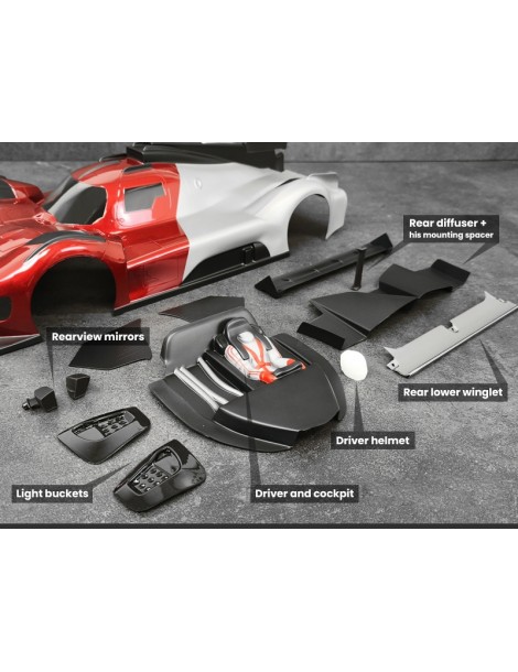 499T LMH kėbulo estetinis komplektas Bittydesign – CyborgShop