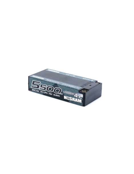 LiPo HV baterija 7.6V 5500mAh 130C Shorty NOSRAM – CyborgShop