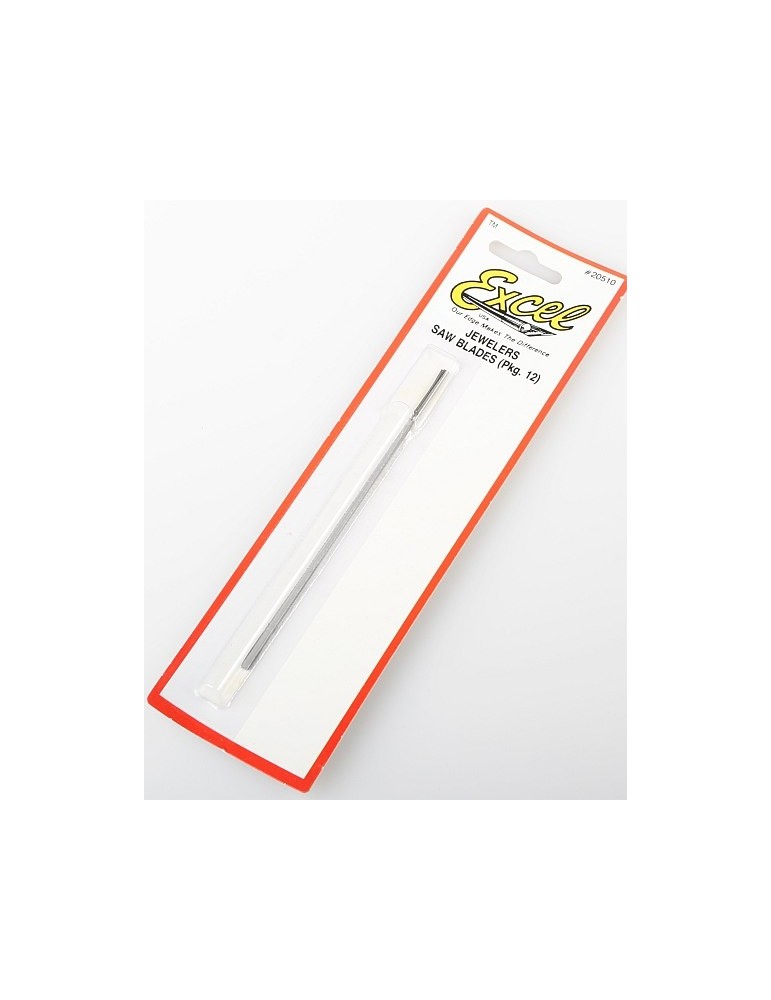 20510 Jewelers Saw blades 72teeth/inch, 12pcs