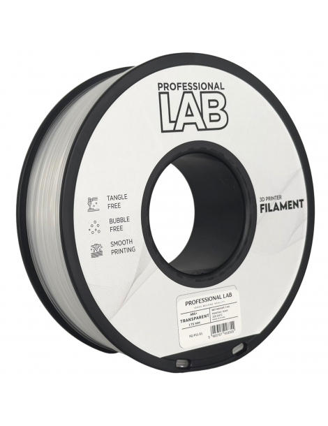 ABS+ siūlai skaidrus 1.75 mm 1 kg Smart Print – CyborgShop
