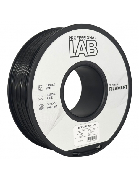 ABS+ siūlai juodas 1.75 mm 1 kg Professional Lab – CyborgShop