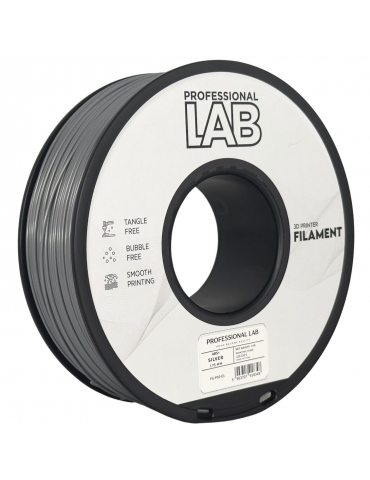 ABS+ siūlai sidabro spalvos 1.75 mm 1 kg Professional Lab – CyborgShop