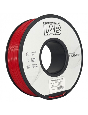 ABS+ siūlai raudona 1.75 mm 1 kg Professional Lab – CyborgShop