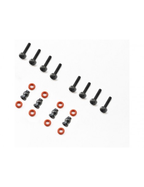 Pro-Line PowerStroke Front/Rear Oil-Filled Shocks (4): ARRMA GRANITE, MOJAVE, TYPHON GROM
