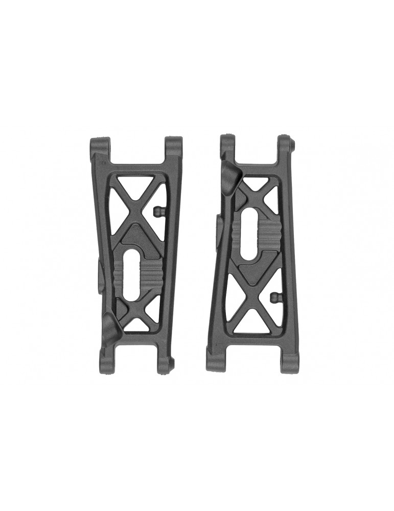 RC10B7.1 FT Front Suspension Arms, Carbon