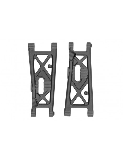 RC10B7.1 FT Front Suspension Arms, Carbon
