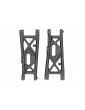 RC10B7.1 FT Front Suspension Arms, Carbon
