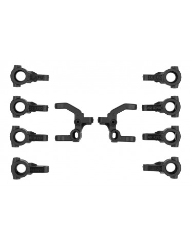 RC10B7.1 Caster and Steering Block Set