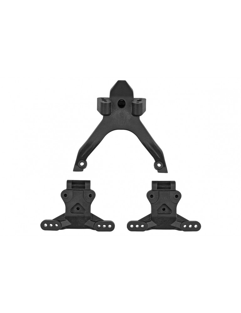 RC10B7.1 Top Plate and Ballstud Mounts