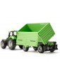 SIKU Blister - DEUTZ-FAHR with Fortuna 4-wheel-trailer