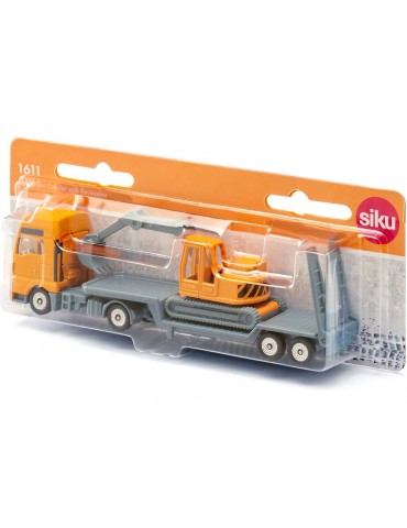SIKU Blister - Low Loader with Excavator