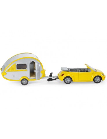SIKU Blister - Car with Caravan
