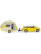 SIKU Blister - Car with Caravan