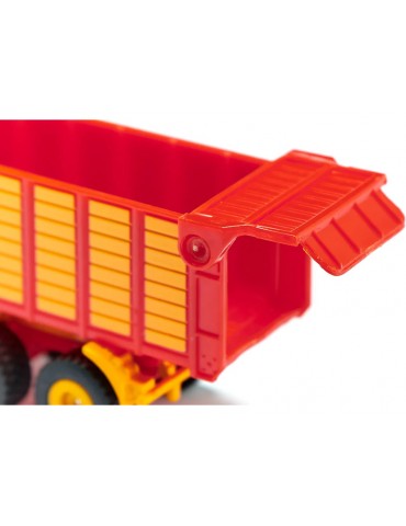 SIKU Blister - Claas with Silage Trailer