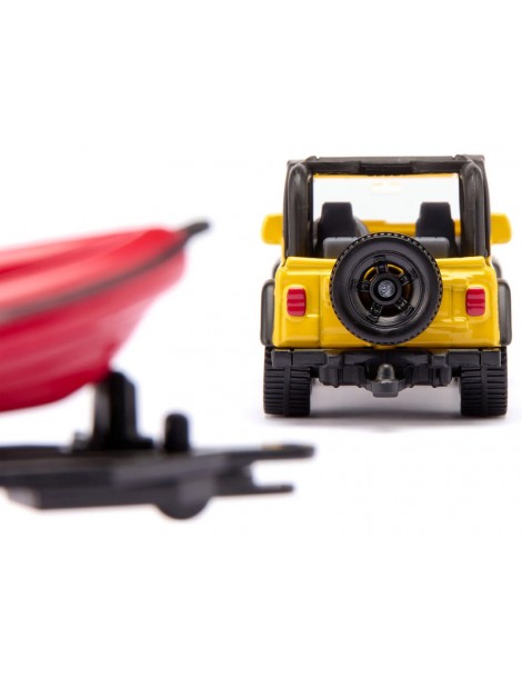 SIKU Blister - Jeep with Boat