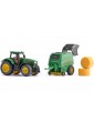SIKU Blister - John Deere tractor with round baler