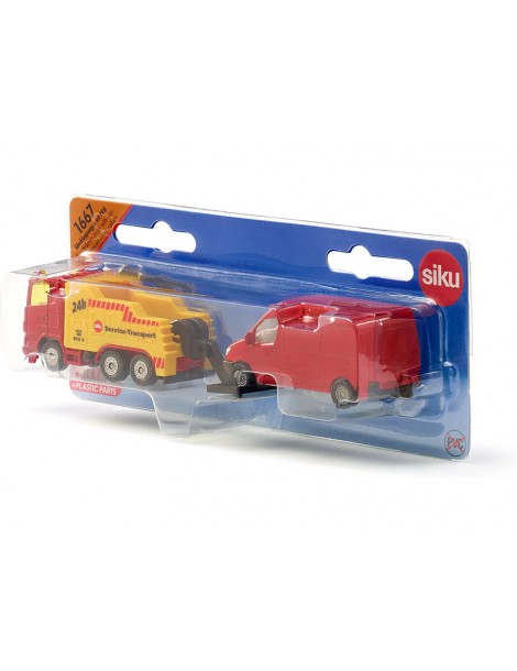 SIKU Blister - Breakdown truck with van