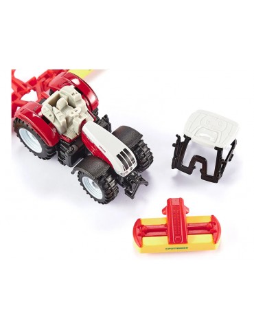 SIKU Blister - Steyr with P ttinger mower combination