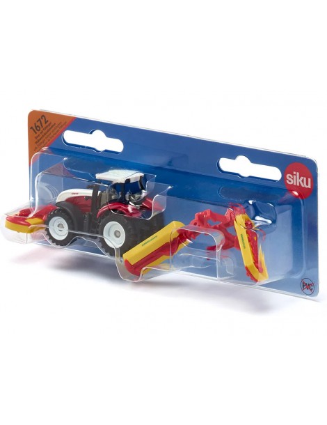 SIKU Blister - Steyr with P ttinger mower combination