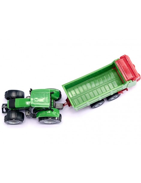 SIKU Blister - Tractor with universal manure spreader