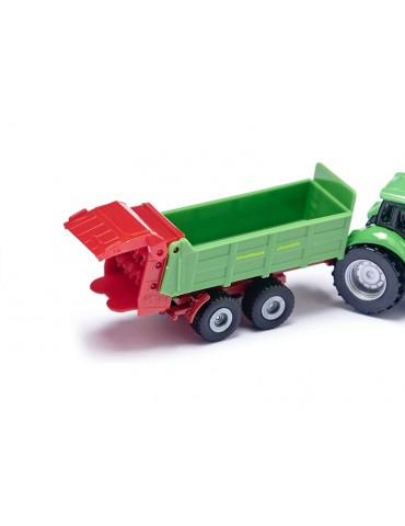 SIKU Blister - Tractor with universal manure spreader