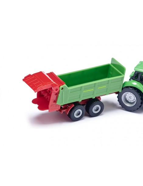 SIKU Blister - Tractor with universal manure spreader
