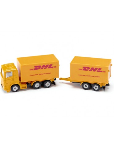 SIKU Blister - Truck with trailer DHL