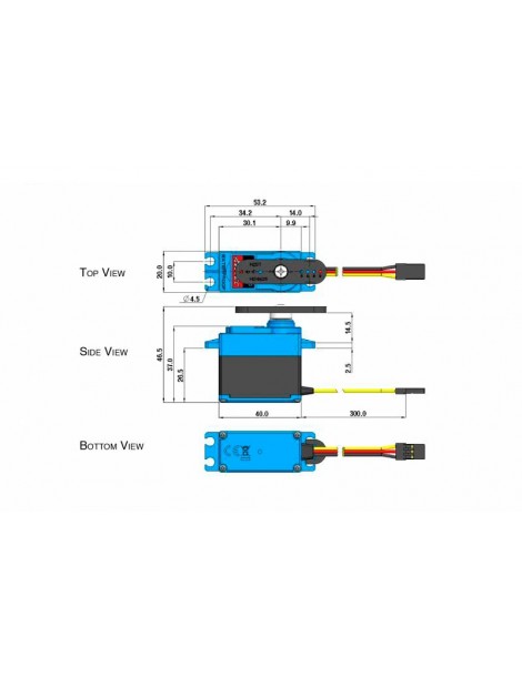 D956WP Waterproof (29kg 0,12s)