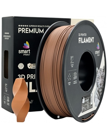PLA+ plastikas 1.75mm rudos...