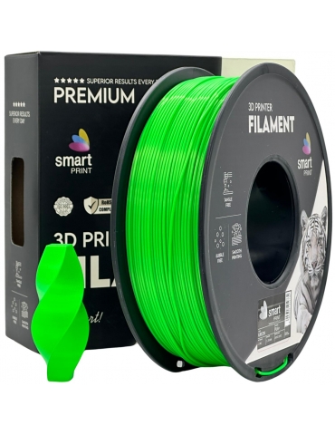 PLA+ plastikas 1.75mm žalios spalvos 1kg 3D spausdinimo filamentas Smart Print – CyborgShop