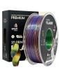 PLA Silk plastikas 1.75mm oranžinės mėlynos žalios spalvos 1kg 3D spausdinimo filamentas Smart Print – CyborgShop