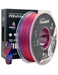 PLA Silk plastikas 1.75mm raudonos ir mėlynos spalvos 1kg 3D spausdinimo filamentas Smart Print – CyborgShop