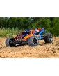 RC modelis Rustler 2WD XL-5 1:10 RTR oranžinės spalvos Traxxas – CyborgShop