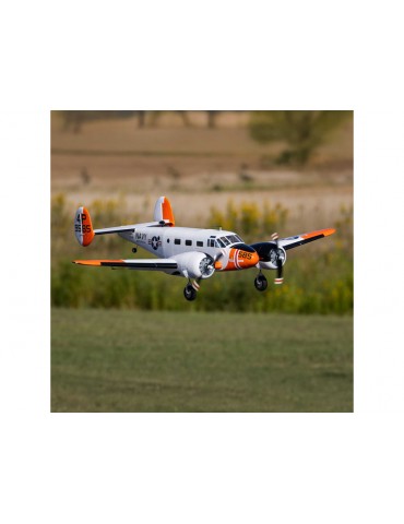 E-flite Beechcraft D18/RC-45J 1.5m BNF Basic AS3X+ SAFE Select