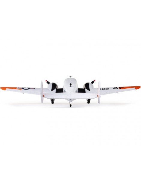 E-flite Beechcraft D18/RC-45J 1.5m BNF Basic AS3X+ SAFE Select