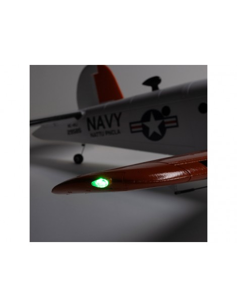E-flite Beechcraft D18/RC-45J 1.5m BNF Basic AS3X+ SAFE Select