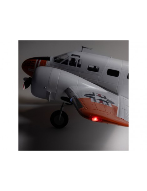 E-flite Beechcraft D18/RC-45J 1.5m BNF Basic AS3X+ SAFE Select