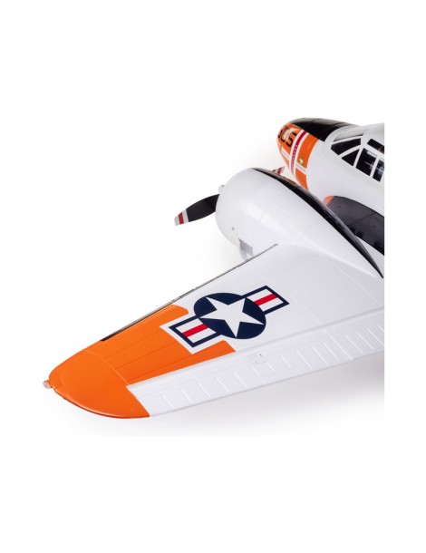 E-flite Beechcraft D18/RC-45J 1.5m BNF Basic AS3X+ SAFE Select