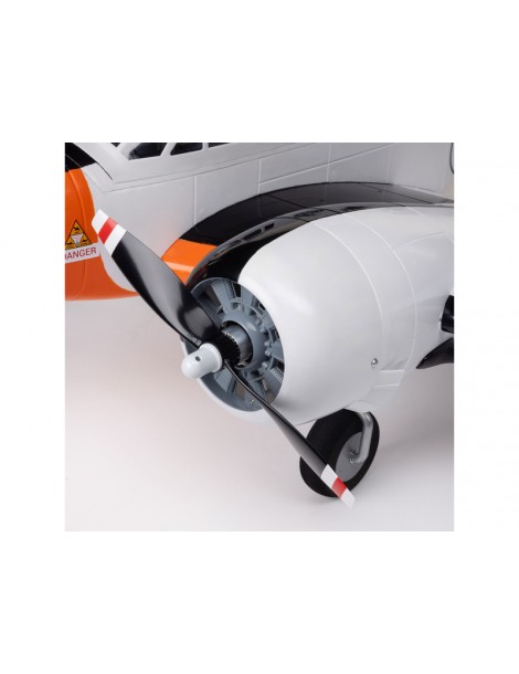 E-flite Beechcraft D18/RC-45J 1.5m BNF Basic AS3X+ SAFE Select