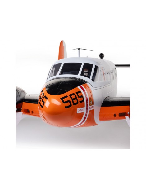E-flite Beechcraft D18/RC-45J 1.5m BNF Basic AS3X+ SAFE Select