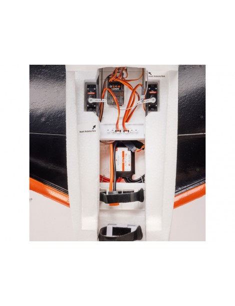 E-flite Beechcraft D18/RC-45J 1.5m BNF Basic AS3X+ SAFE Select