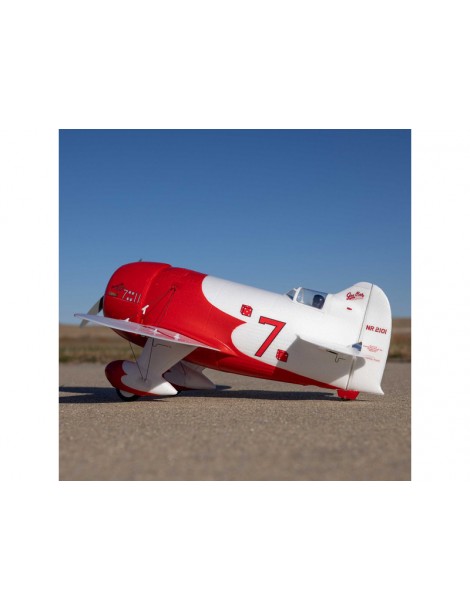 RC modelis UMX Gee Bee R-2 510mm BNF lėktuvas E-flite CyborgShop