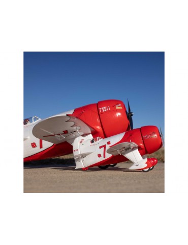 RC modelis UMX Gee Bee R-2 510mm BNF lėktuvas E-flite CyborgShop